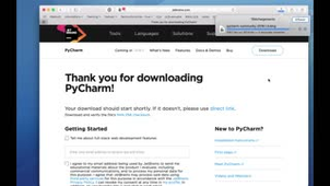 05_Installer Pycharm Macs
