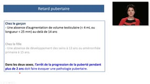 ECN 047 bis Retard pubertaire chez le garçon