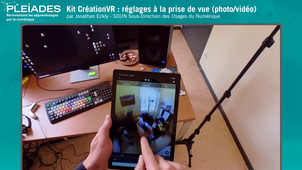 Tuto - Kit CréationVR : réglages à la prise de vue (photo/vidéo)