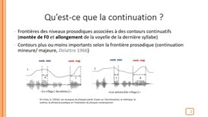 Production de la continuation du français par des apprenants japonophones : gestion de la F0 et de la durée