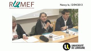 Universités et métiers de la formation : transformation(s) et reconnaissance(s) - Table Ronde
