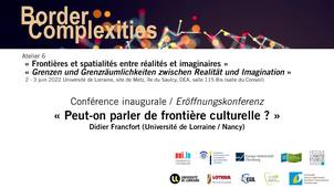 Peut-on parler de frontière culturelle ?