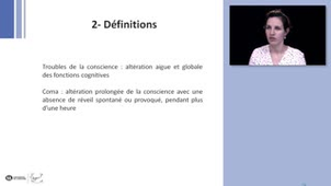 ECN 338 - Etat confusionnel et troubles de la conscience chez l'enfant