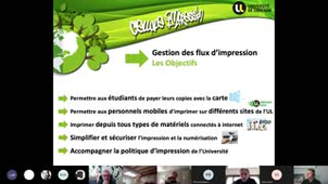 Présentation service d'impression unifié - informaticiens