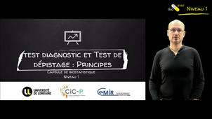 Test de diagnostic et test de dépistage : Principes