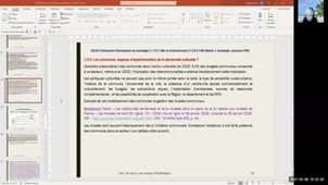 Ville et environnement 1 (M1 sociologie): Séance 4 du 08 février 2021
