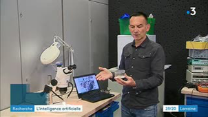 Reportage Manipulation Robot à Cables