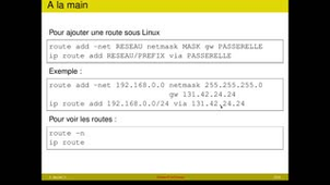 Routage 5/7