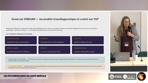 Approche transdiagnostique des troubles de la santé mentale (Dr Caroline Depuydt)