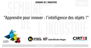 Apprendre pour innover: l'intelligence des objets!