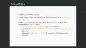 Vers une identification automatique de personnes avec schizophrénie dans des conversations contrôlées