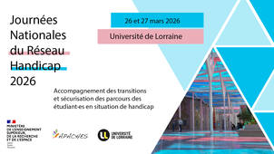 Parcours individuels et enjeux collectifs : prendre en compte les spécificités des formations ? (Journées Nationales du Réseau Handicap 2026)