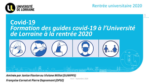 Formation Guide COVID / Étudiants
