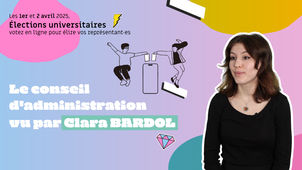 Parole d'élu·es #4 avec Clara Bardol, élue au conseil d'administration