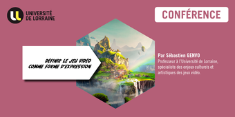 Définir le jeu vidéo comme forme d'expression