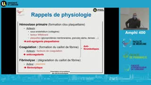 UE2 - Hémostase - Pharmacologie des traitements de l'hémostase
