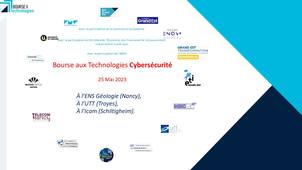 Cybersécurité : Les pitchs