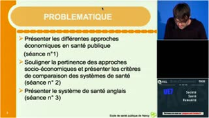 Approches socioéconomiques et analyse des systèmes de santé et de protection sociale 1