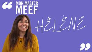 Mon Master MEEF EPE : Hélène