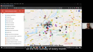 Présentation de la carte interactive Metz / Interactive map of Metz