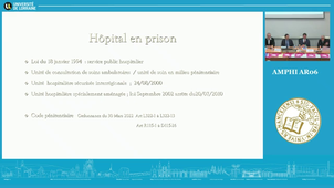 Les relations Hôpital - Prison - L'hôpital dans la prison