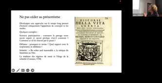 Claire Crignon – Entre l'histoire de la philosophie et la philosophie de la médecine : la diversité des méthodes et des choix, 24 oct 2022, Madelhis