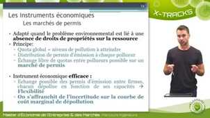Cours 6 - 3ème partie -  Les instruments de politique environnementale  - Sylvain Caurla