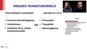 ECN 325 - Transfusion sanguine et produits dérivés du sang