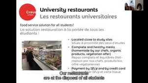 L'hébergement et la restauration à l'UL / Accommodation and Catering @ UL - Metz