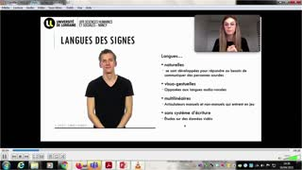 Formalisation de la langue des signes française: constitution et analyse statistique d'un corpus d'expression AZee par Camille CHALLANT