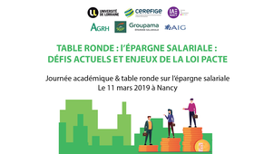 Table ronde sur l'épargne salariale : défis actuels et enjeux de la loi PACTE