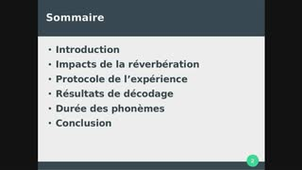 Analyse de l'effet de la réverbération sur la reconnaissance automatique de la parole