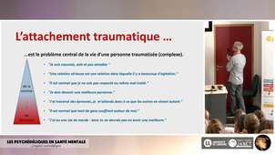 La psychothérapie assistée par des substances psychédéliques – émergence et intégration de la dissociation traumatique (Dr Ansgar Rougemont)