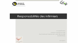 Responsabilités juridiques (Victoria PAGANI)