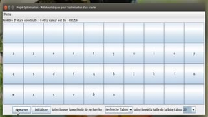 Agencement des lettres d'un clavier