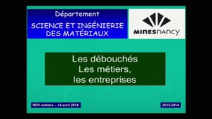 PresentDpt Avril 2014 MATERIAUX