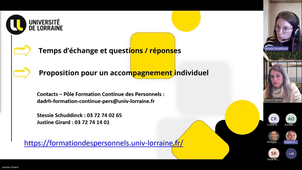 Réunion d'informations - Campagne de droit à la formation 2025