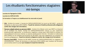 Accompagnement des professeurs tuteurs en établissement - Module 1