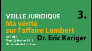 Questions posées au Docteur Eric Kariger