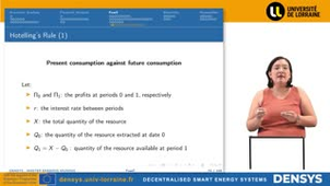 3.12 Fossil Fuels Supply- Economics Models - Hotelling's Rule