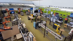 Présentation de la plateforme Robotique à l'IUT de METZ