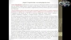 Introduction à la socio-anthropologie Séance 12 (Prof. J.-M. Seca)