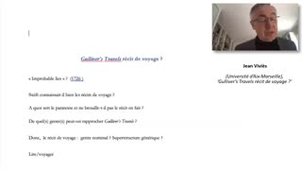 Gulliver's Travels récit de voyage ? - Jean Viviès