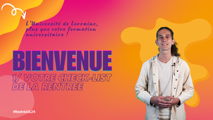 Bienvenue / La Check-List de la rentrée 2024