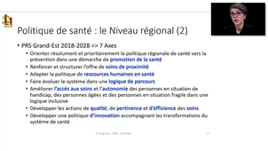 UE7 Chapitre 2 Agrinier Nelly Partie2 - Politique de Sante_France