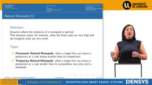 4.4 Introduction- Market Failures - Natural Monopoles