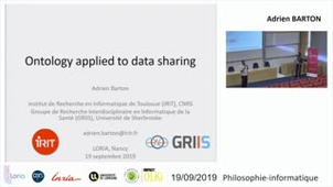 Adrien Barton : L'ontologie appliquée au service du partage des données