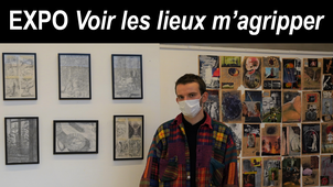Expo 'Voir les lieux m'agripper' - BU Lettres, sciences humaines et sociales de Nancy