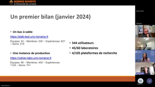 Le projet d’un cahier de laboratoire électronique avec la solution eLabFTW à l’Université de Lorraine