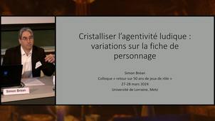 50 ans de jeux de rôle - 17 - Cristalliser l’agentivité ludique : variations sur la fiche de personnage